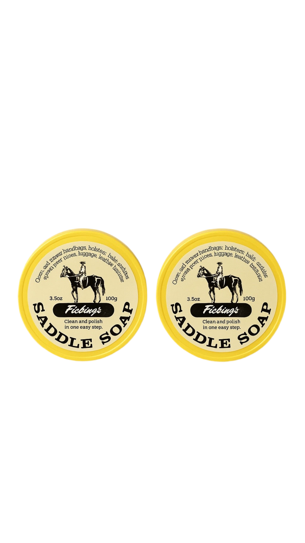 Fiebing’s Saddle Soap – 12 oz– 2 Pack