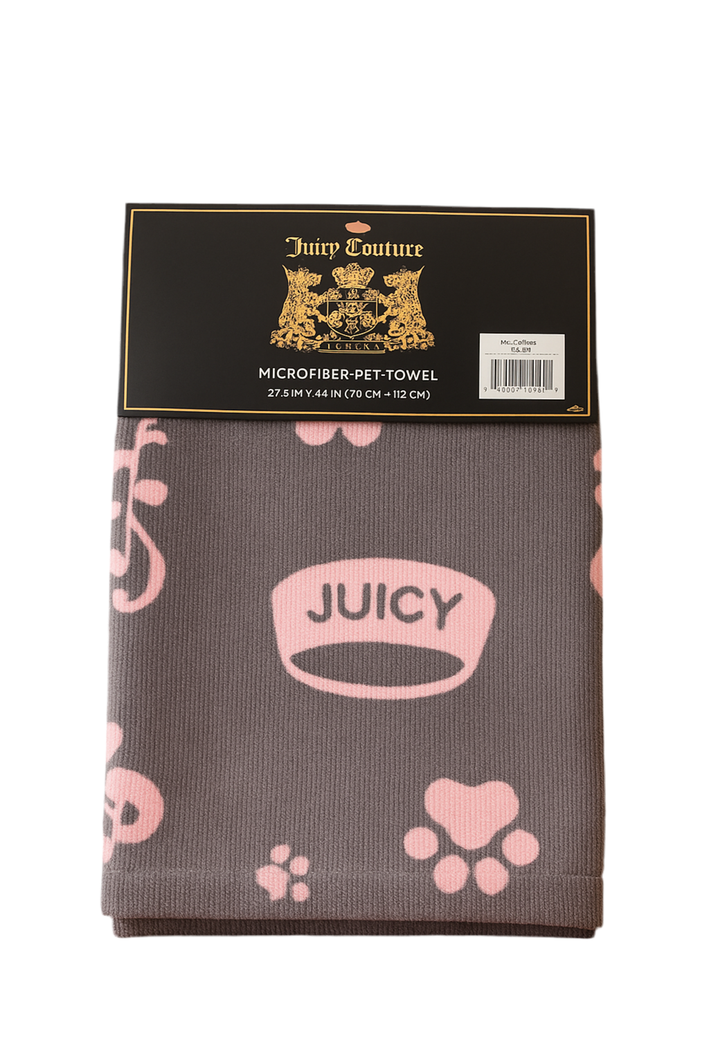 Juicy Couture Microfiber Pet Towel
