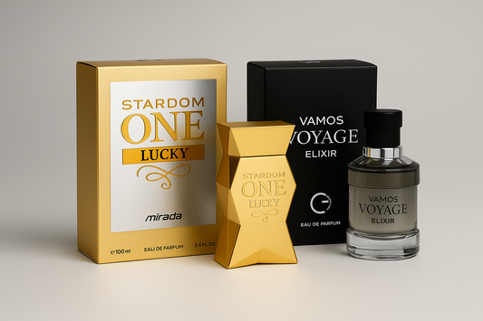 Combo Masculino Élite – Stardom One Lucky & Vamos Voyage Elixir